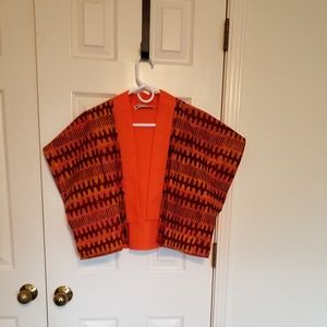 Vest - Batik print and Linen